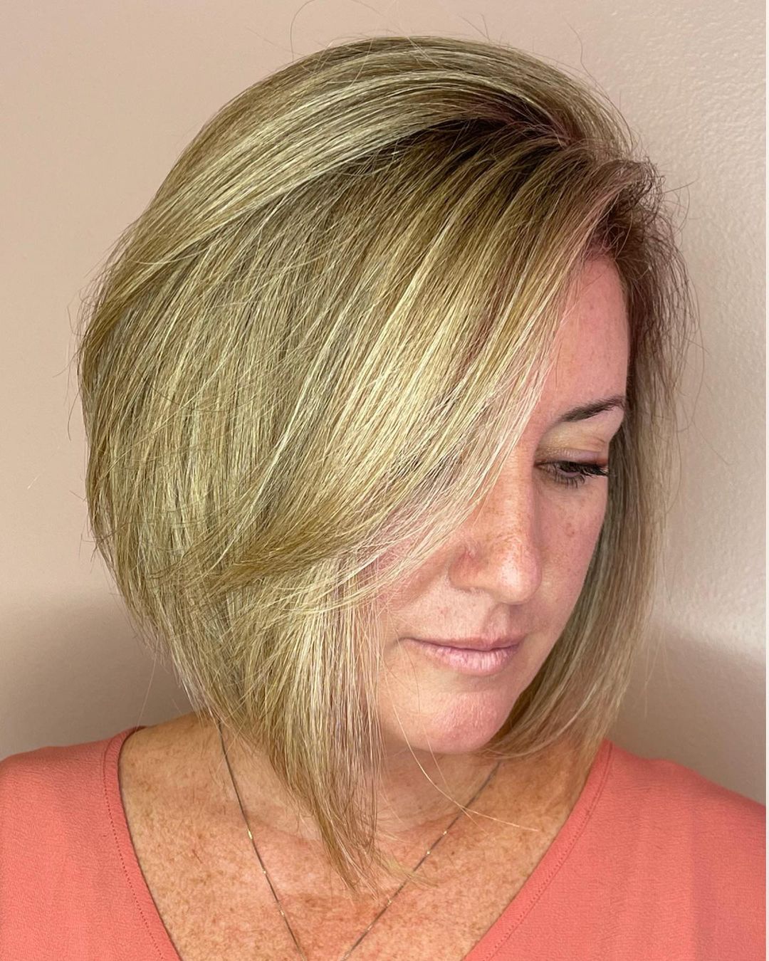 Wispy A-Line Bob with Root Lift